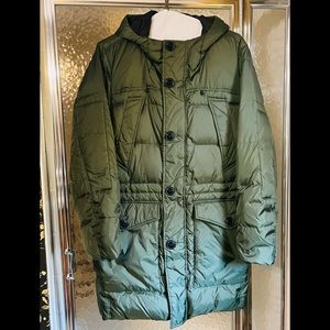 Full length ski parka puffer jacket